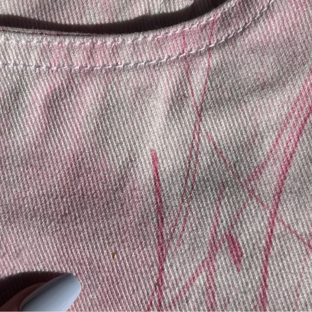 Bill Blass Vintage Pink Butterfly High Waist Shorts RARE size 8 / 30” waist - Picture 12 of 12